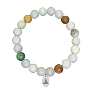Bracelet pierres roulées jade de birmanie AB