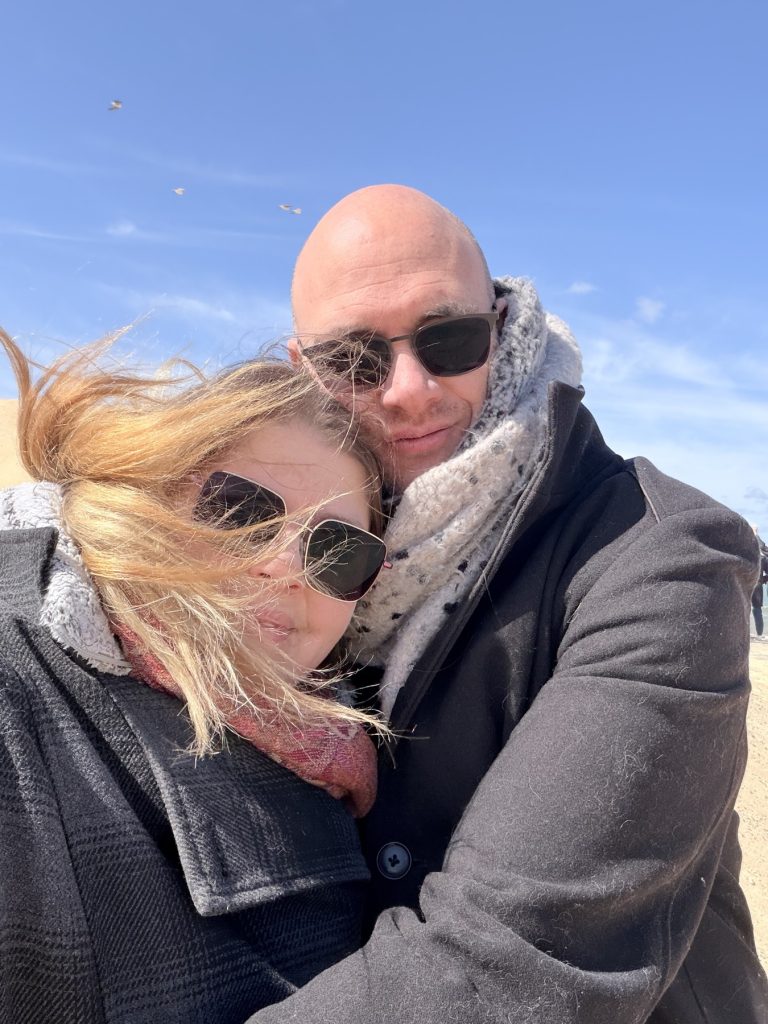 Aurélie et son compagnon