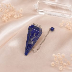 Pendule hexagonal lapis lazuli AB