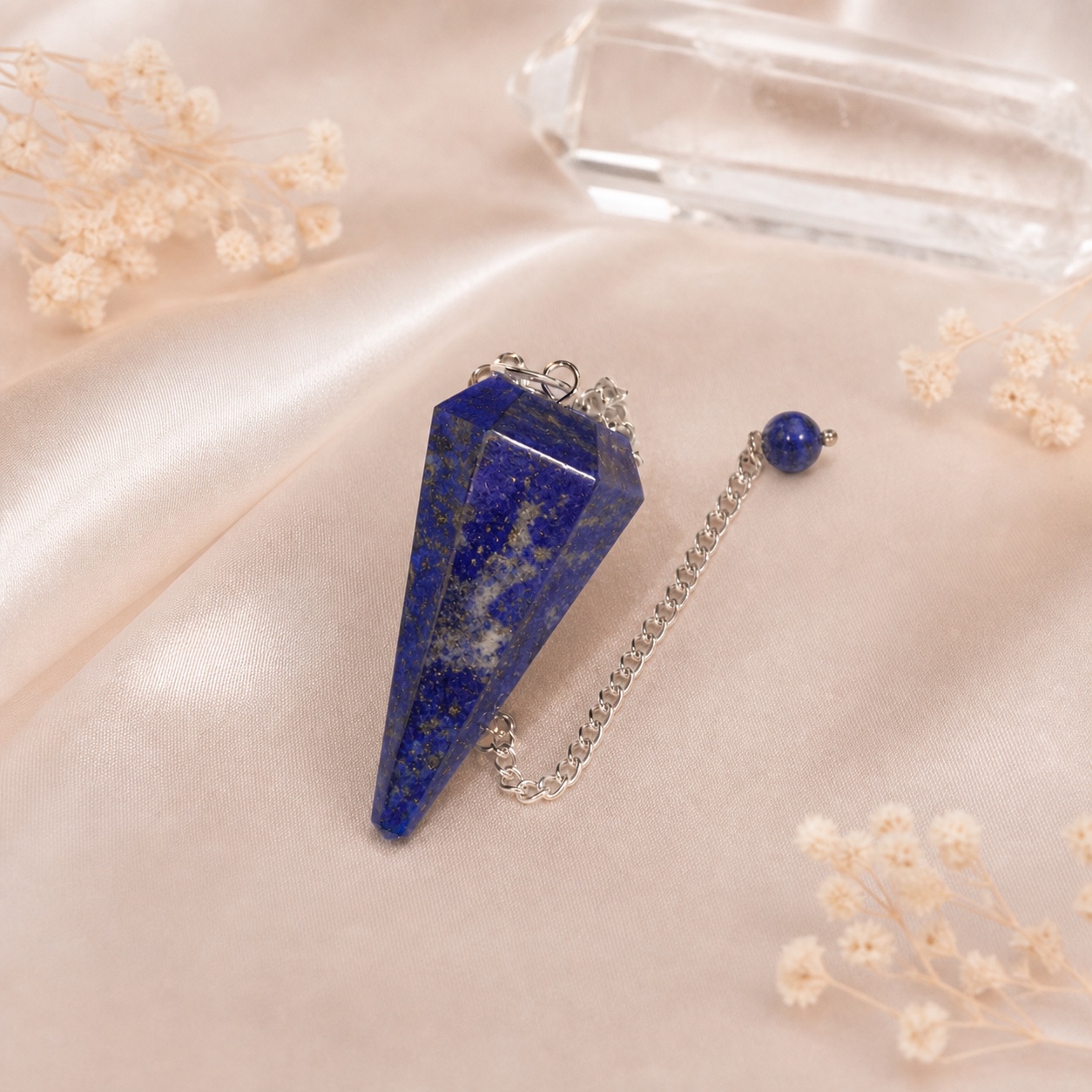 Pendule hexagonal lapis lazuli AB