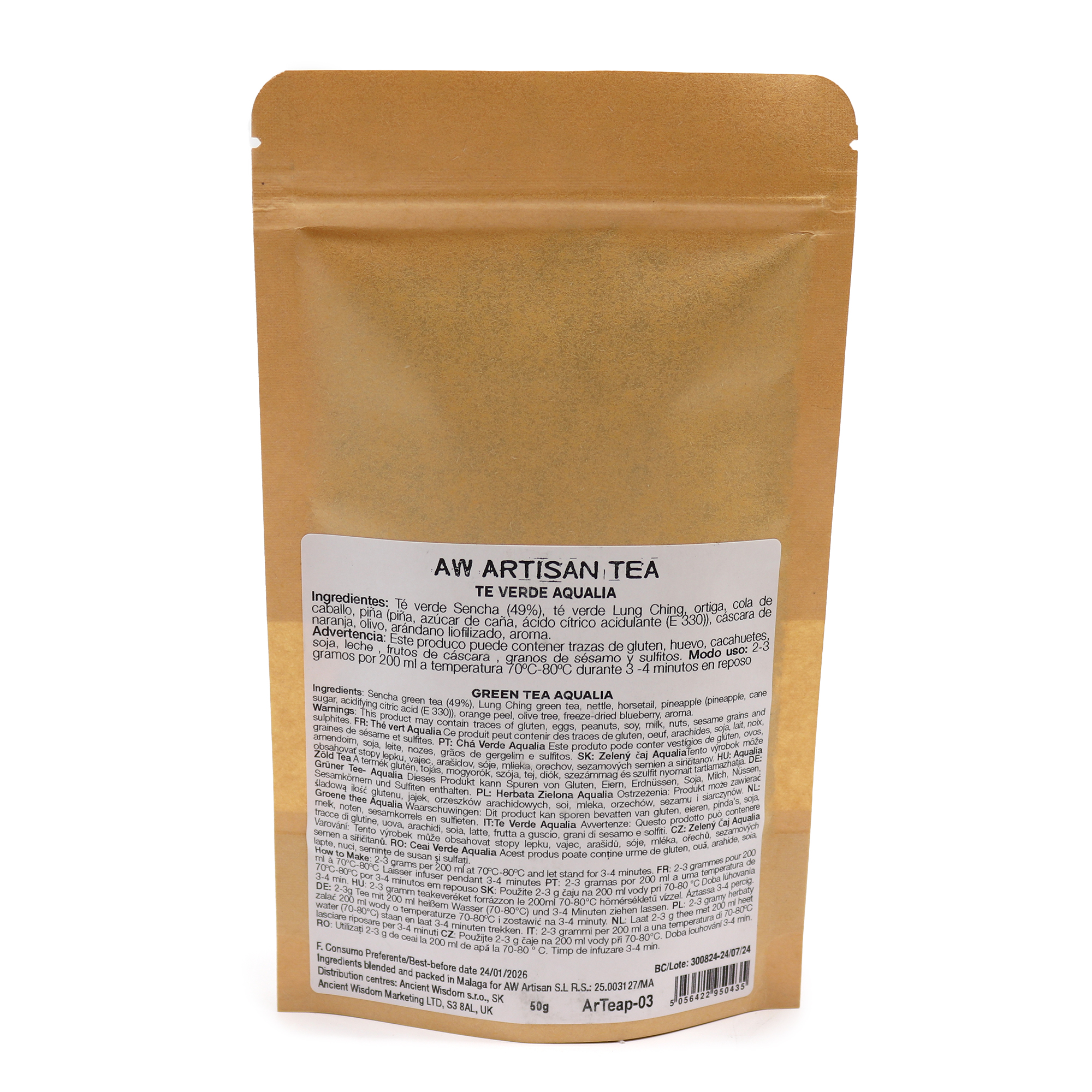 Précommande – Thé Mandala Leaves – Mélange Dragon Vert – 50 g – Image 4