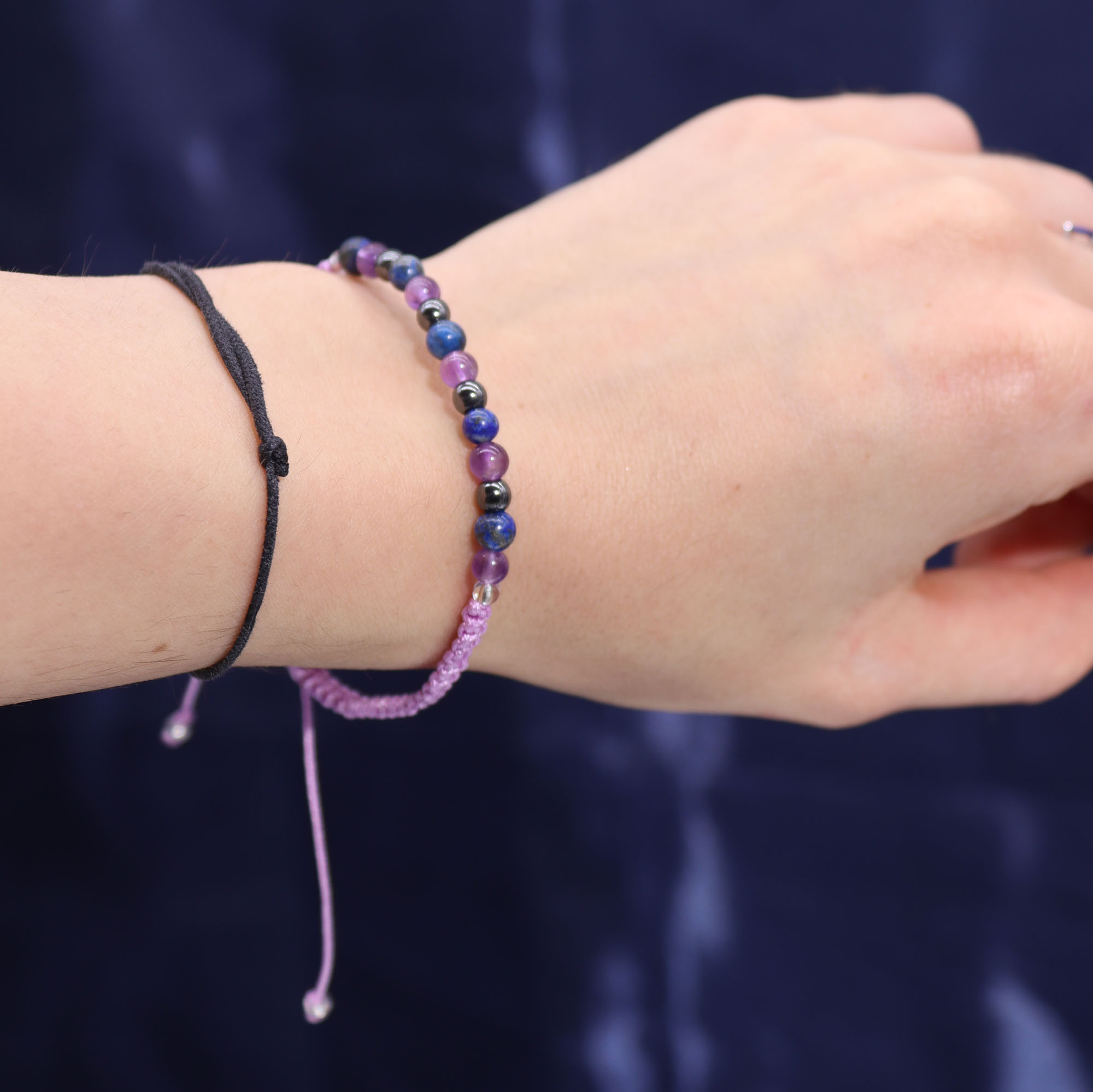 Précommande – Bougie du Zodiaque avec Bracelet en Gemmes - Verseau – Image 3