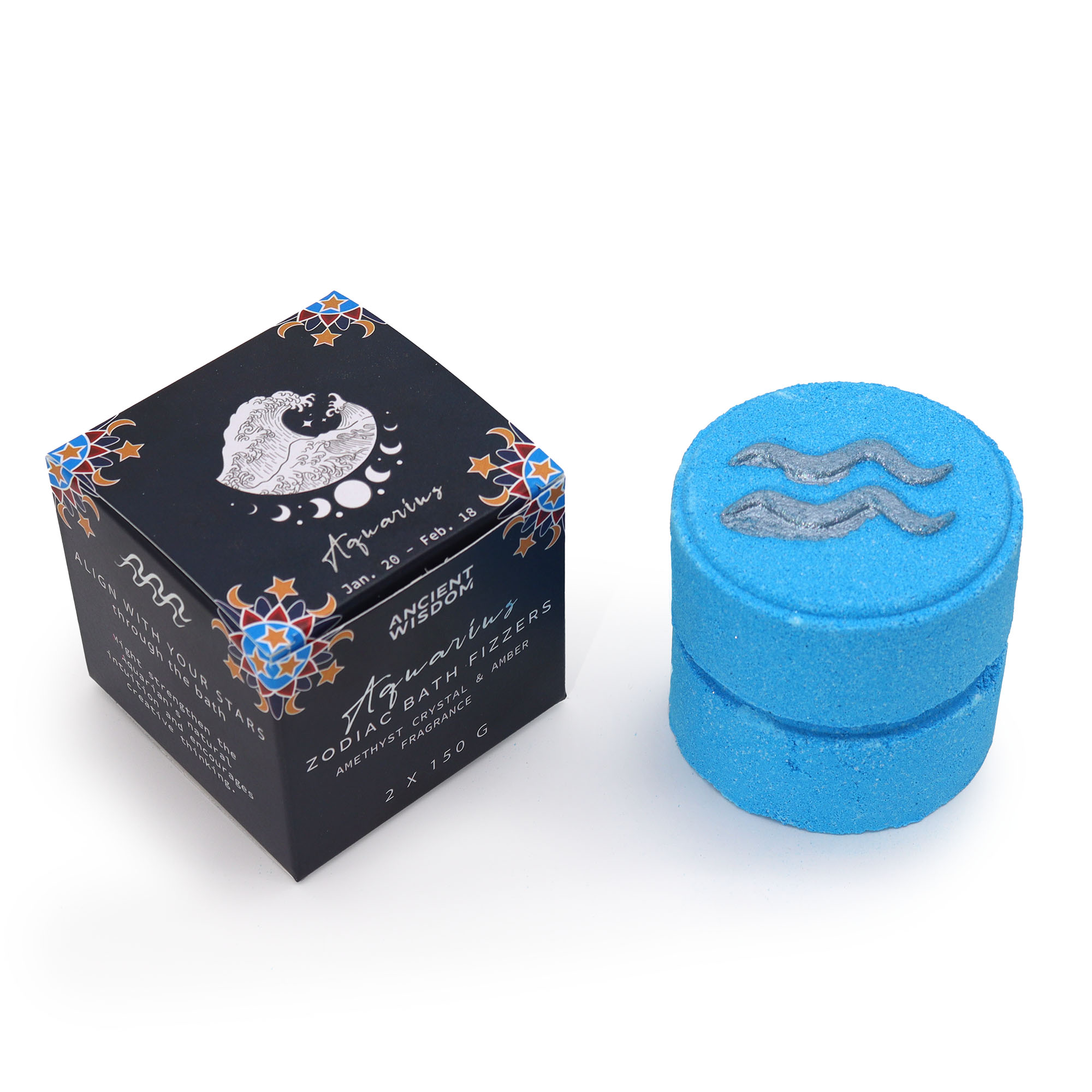 Précommande – Ensemble de Boules de Bain du Zodiaque avec Horoscope - Verseau – Image 4