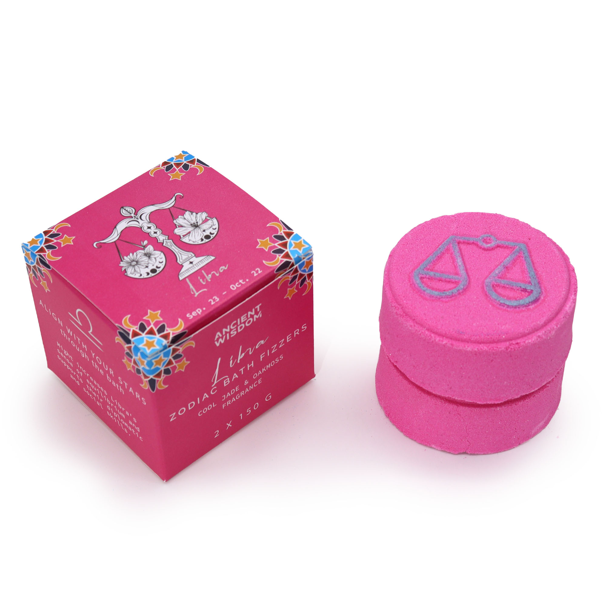 Précommande – Ensemble de Boules de Bain du Zodiaque avec Horoscope - Balance – Image 3