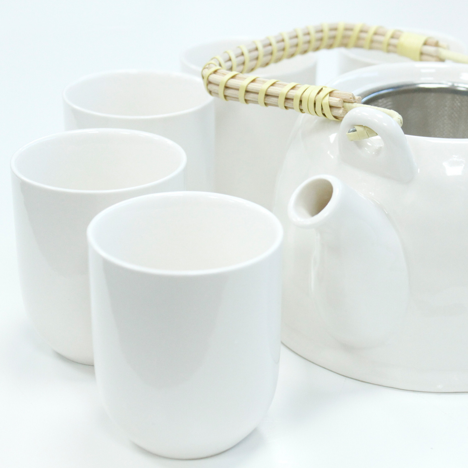 Précommande – Set de Thé Traditionnel - Blanc Classique – Image 5