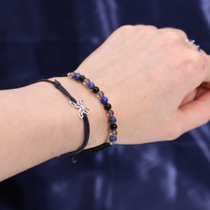 Précommande – Bougie du Zodiaque avec Bracelet en Gemmes - Scorpion