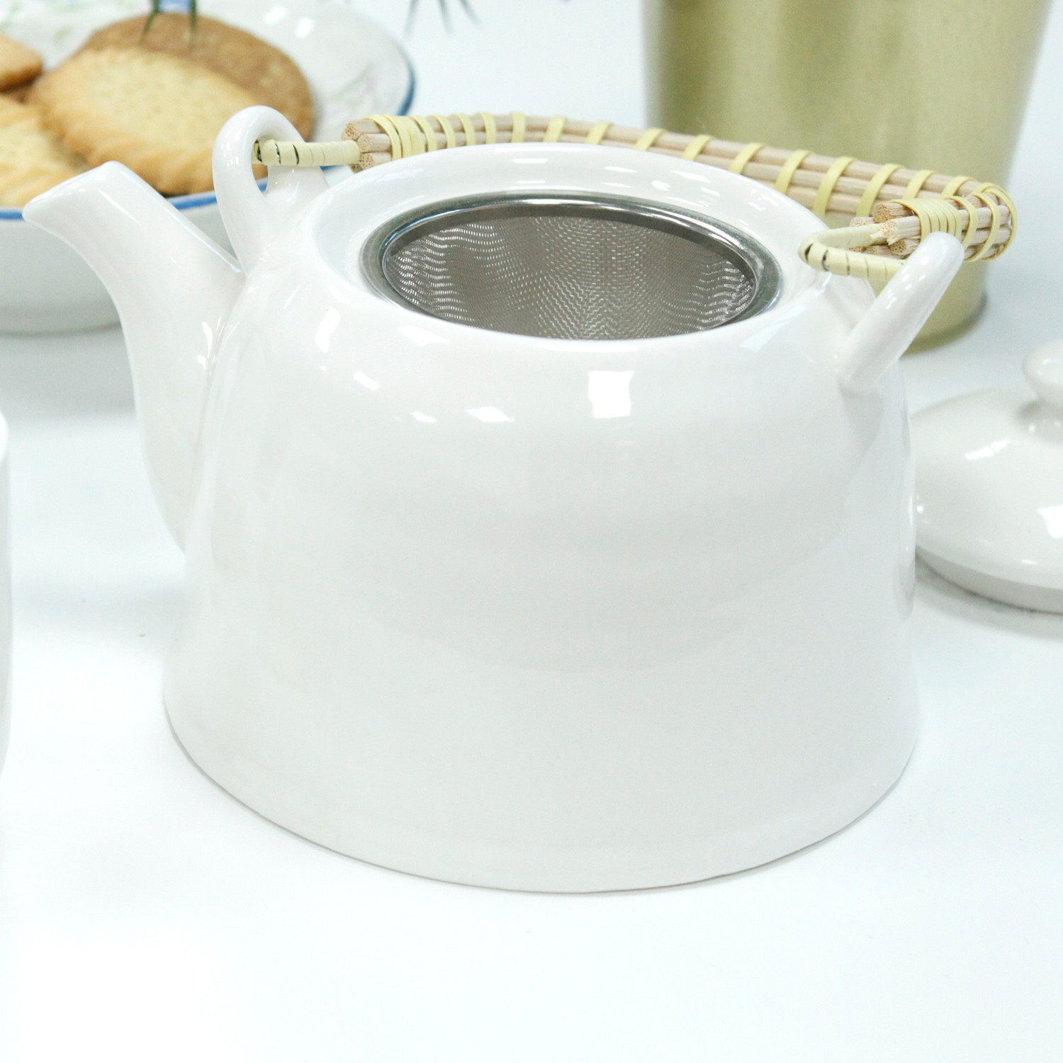 Précommande – Set de Thé Traditionnel - Blanc Classique – Image 3