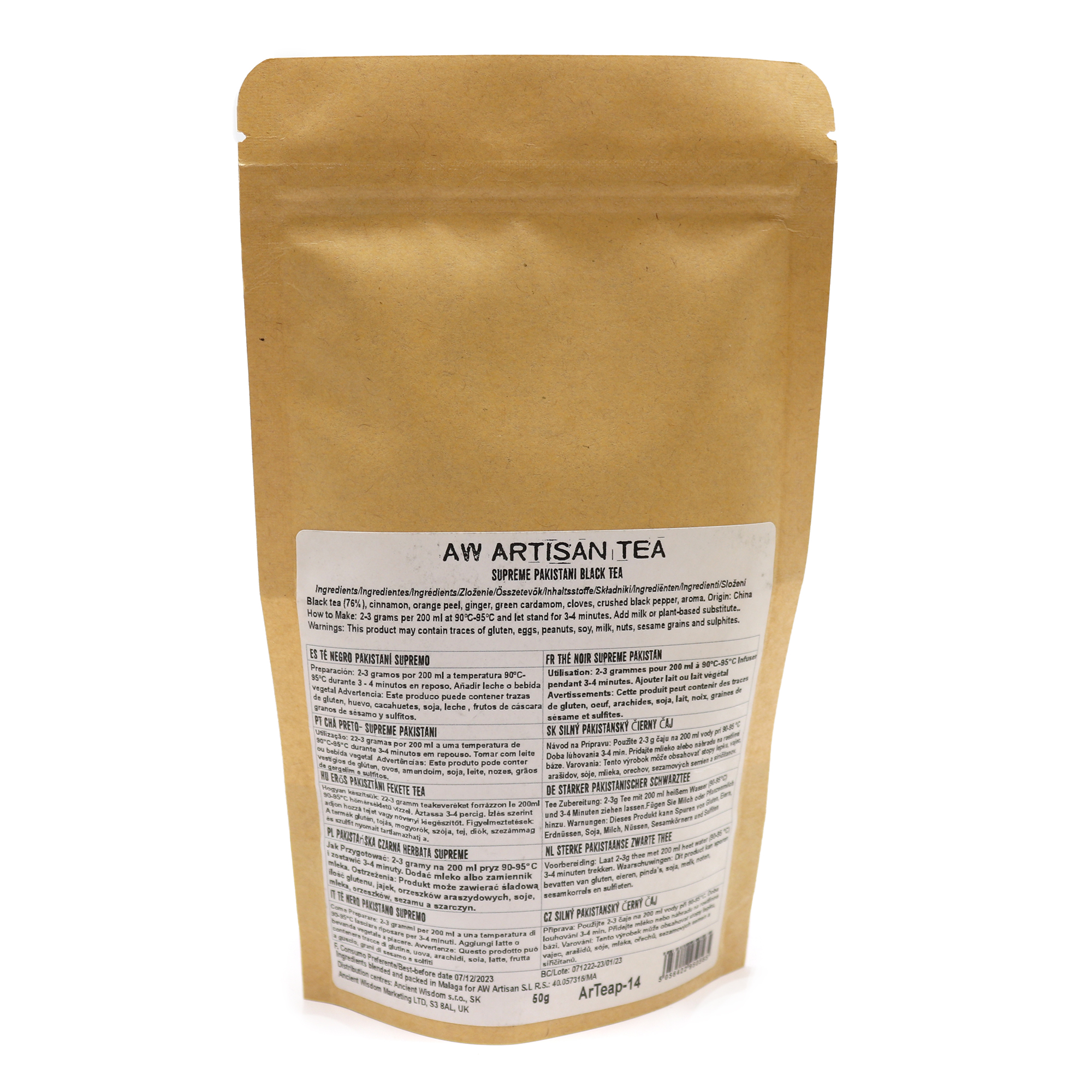 Précommande – Thé Mandala Leaves – Mélange Magie Noire – 50 g – Image 4