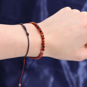 Précommande – Bougie du Zodiaque avec Bracelet en Gemmes - Lion